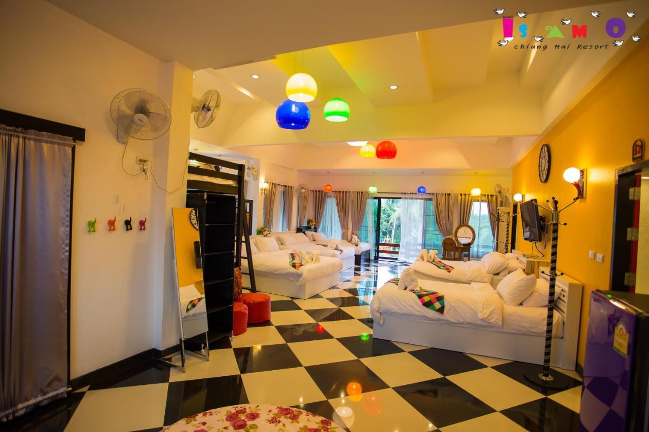 Is Am O Chiang Mai Resort Ban Ban San Sai Exteriör bild