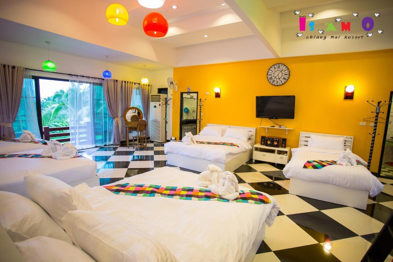 Is Am O Chiang Mai Resort Ban Ban San Sai Exteriör bild