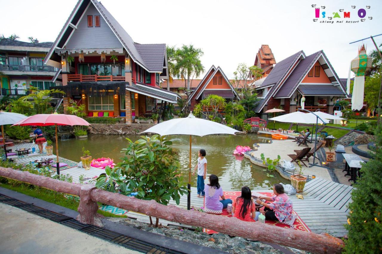 Is Am O Chiang Mai Resort Ban Ban San Sai Exteriör bild